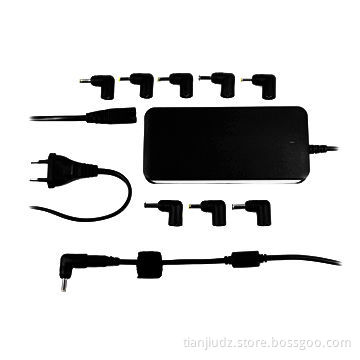 Ultra Slim Universal Power Adapter, Slim 90W Automatic Universal Charger for Laptops, USB 5V/1A